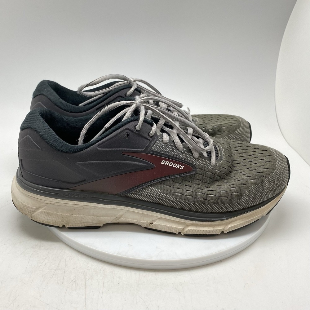 Brooks Sneakers Mens 10.5 D‎ Dyad 10 1103231D031 Gray Running Athletic Shoes